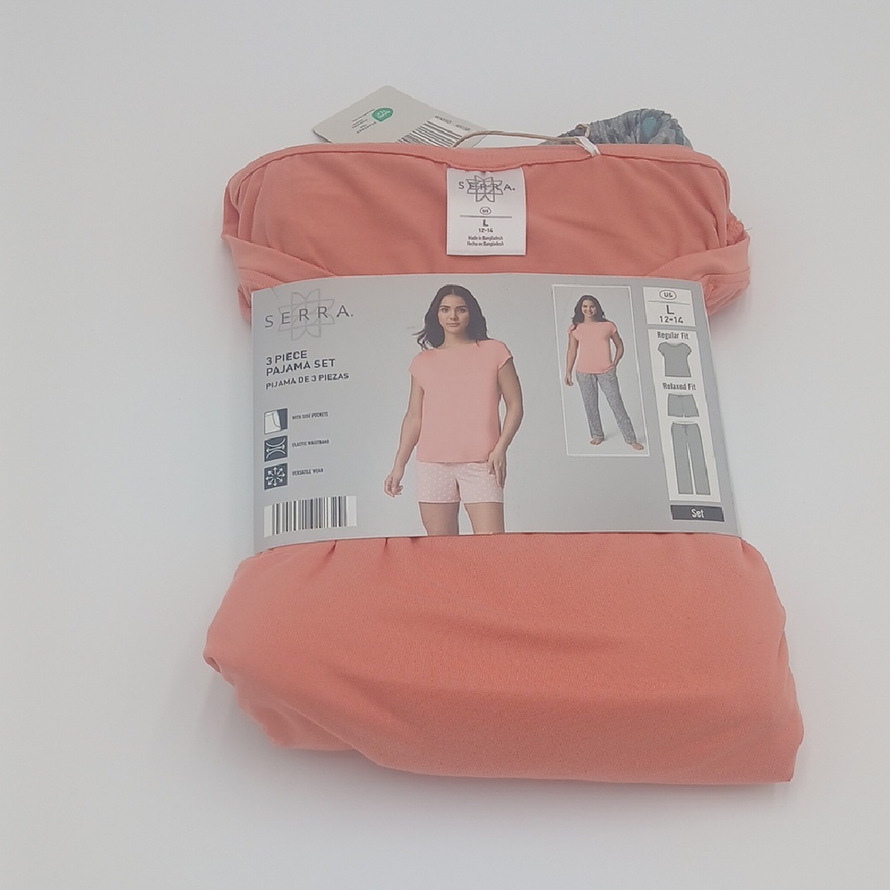 Serra Women's Peach Pajama Set